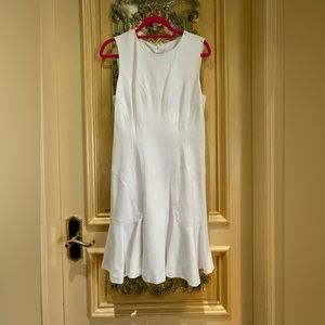 DVF white dress